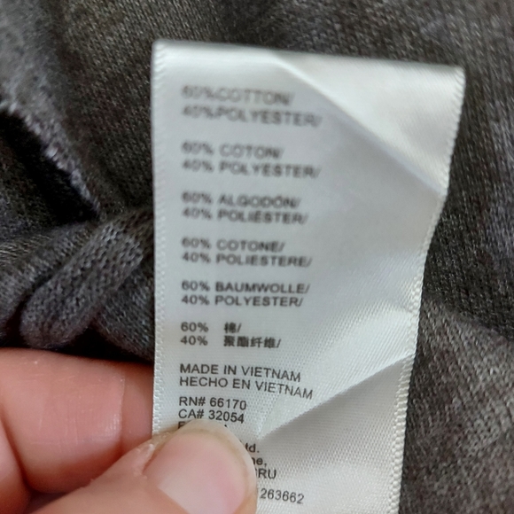 We the Free Free People turtleneck with exposed seams Gray Size Small - Picture 6 of 8